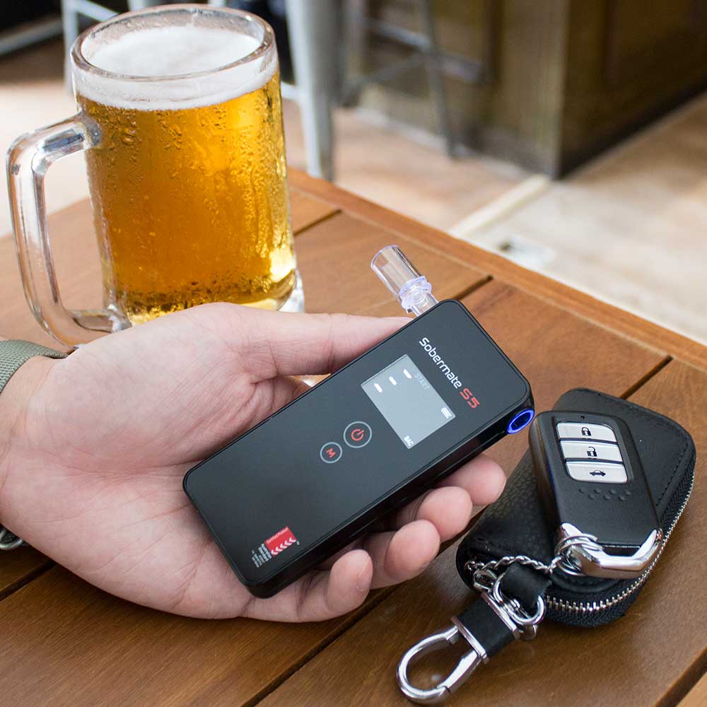 Sobermate Personal Breathalyser Advanced Fuel Cell Sensor 3 Decimal Read SOBERMATES5