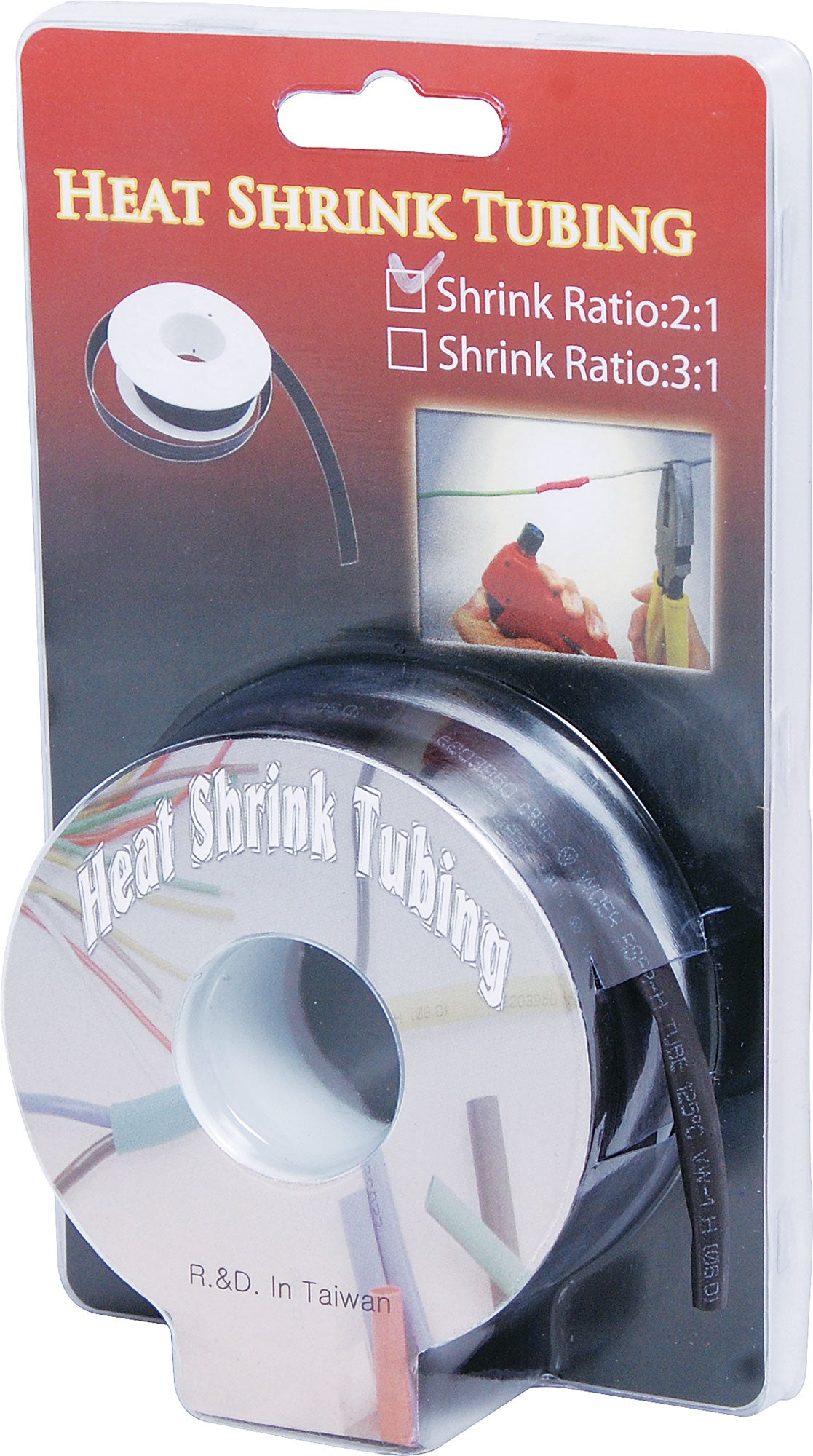 Heat Shrink Tubing 6mm 5m Reel Red W0724