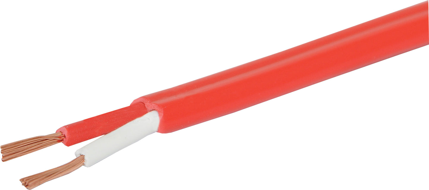 Speaker Cable Double Insulated 18AWG Red Sold by the Meter W2148