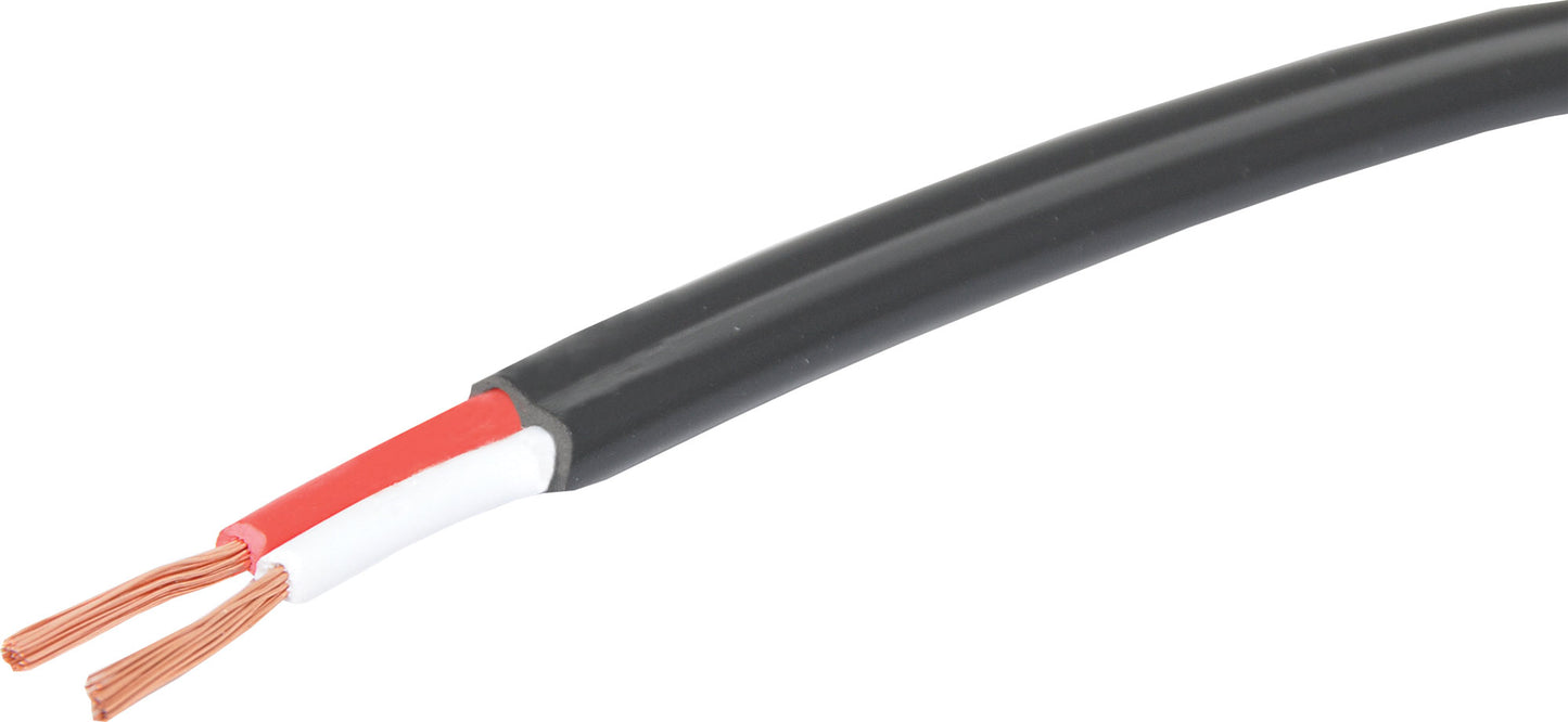 Speaker Cable Dual Insulated 18AWG Grey Sold by the Meter W2165