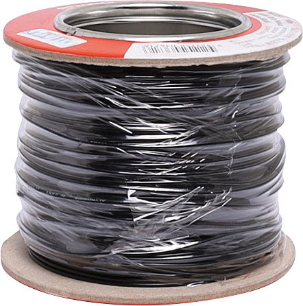 Hook Up Cable Tinned 1.5A 26AWG 7/0.16 Light Duty Black W2251