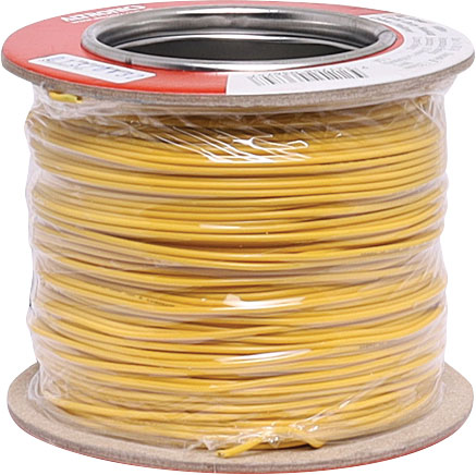Hook Up Cable 26AWG Tinned Light Duty Yellow W2254