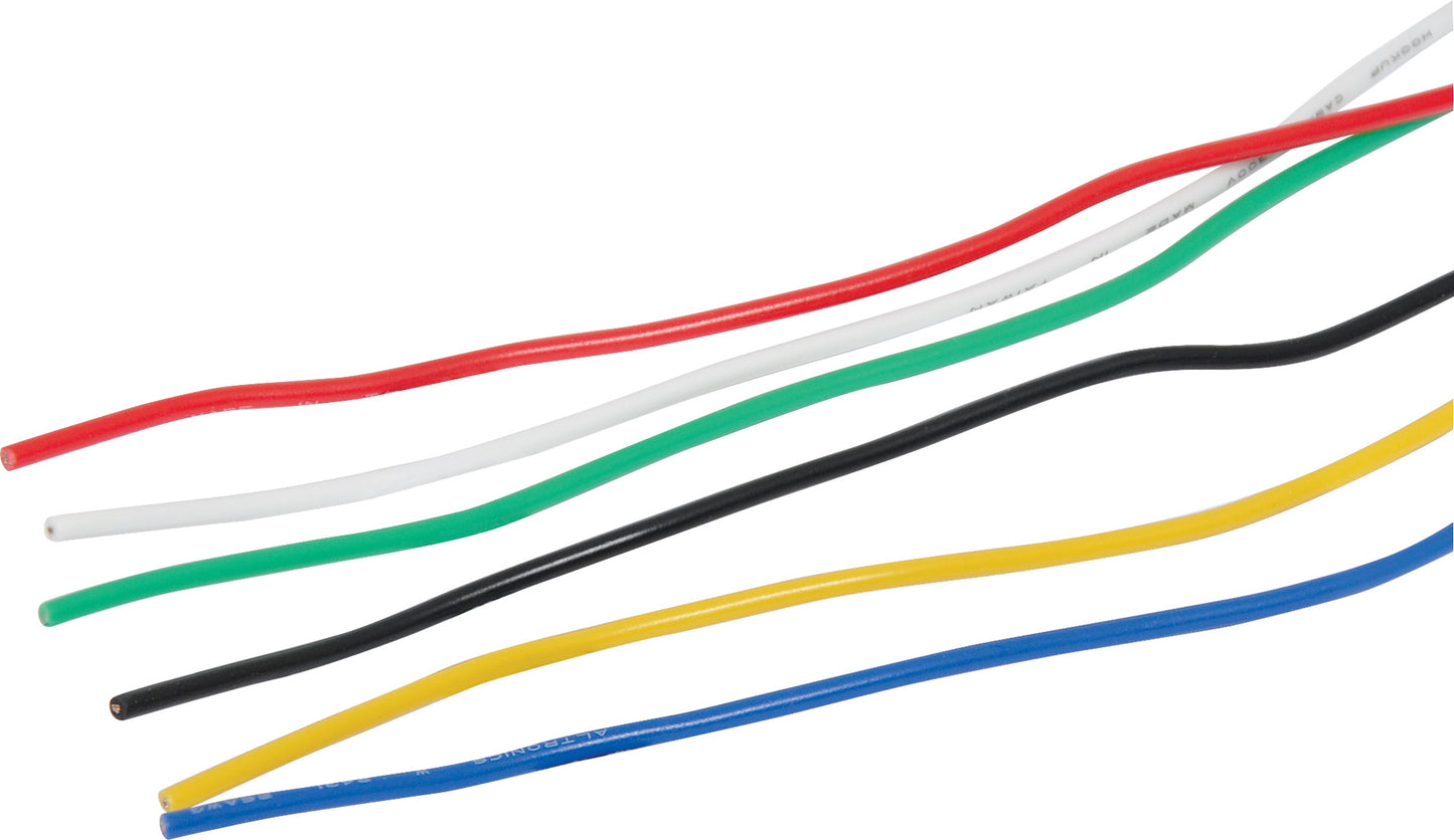 Protoyping Parts Light Duty 7/0.16 6 Colour Hobby Wire Pack W2431