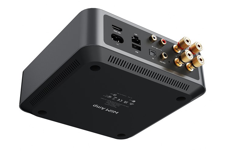 Wiim 2x60w Stereo Streaming Amplifier Hi Res Airplay2 Chromecast Hdmi WiiM-AMP-SG