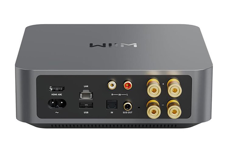 Wiim 2x60w Stereo Streaming Amplifier Hi Res Airplay2 Chromecast Hdmi WiiM-AMP-SG