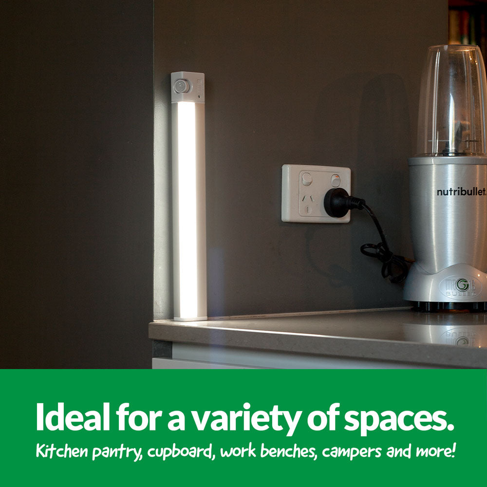 LED Lighting USB Rechargeable Aluminium LED Sensor Light X2394