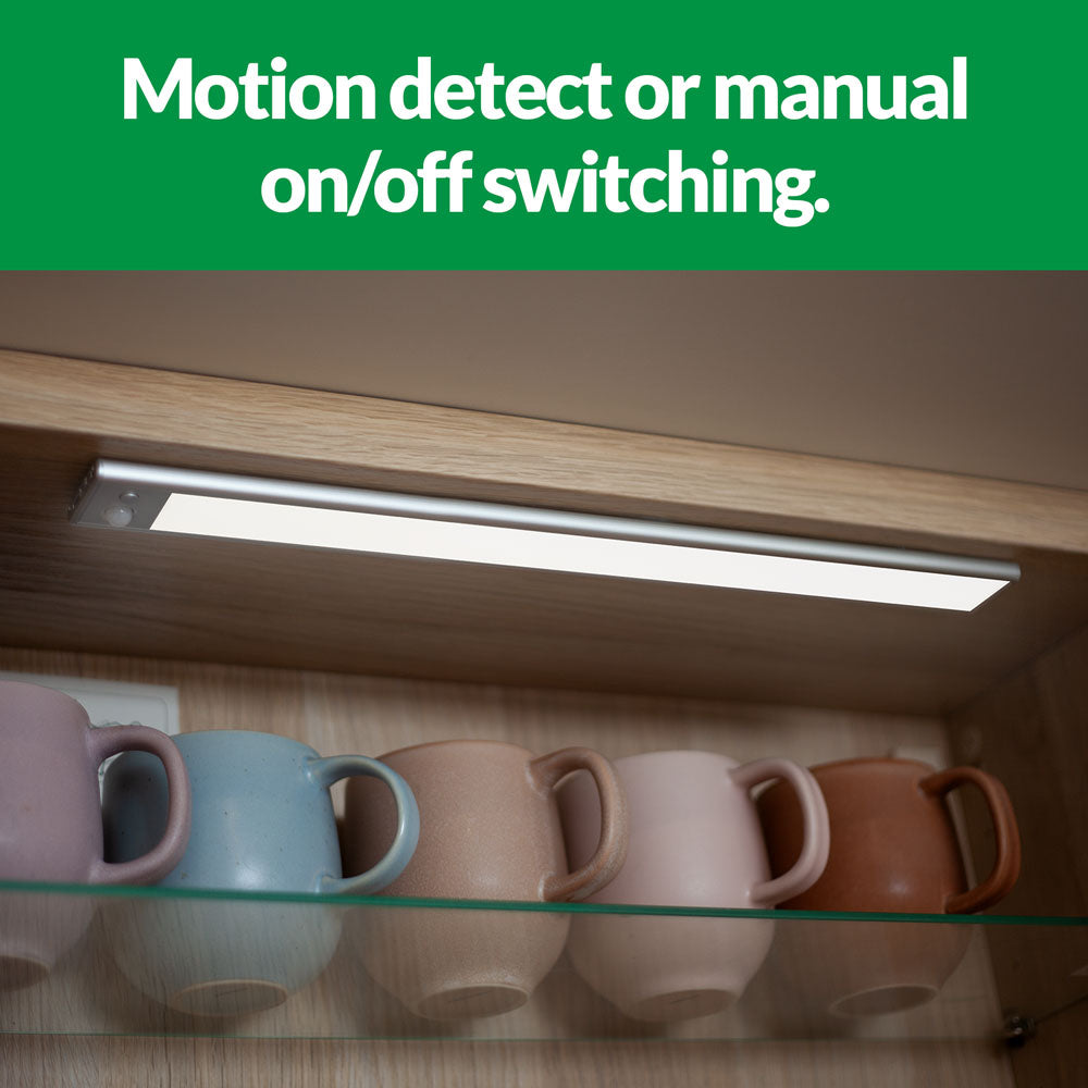 LED Lighting USB Rechargeable Aluminium LED Sensor Light X2396