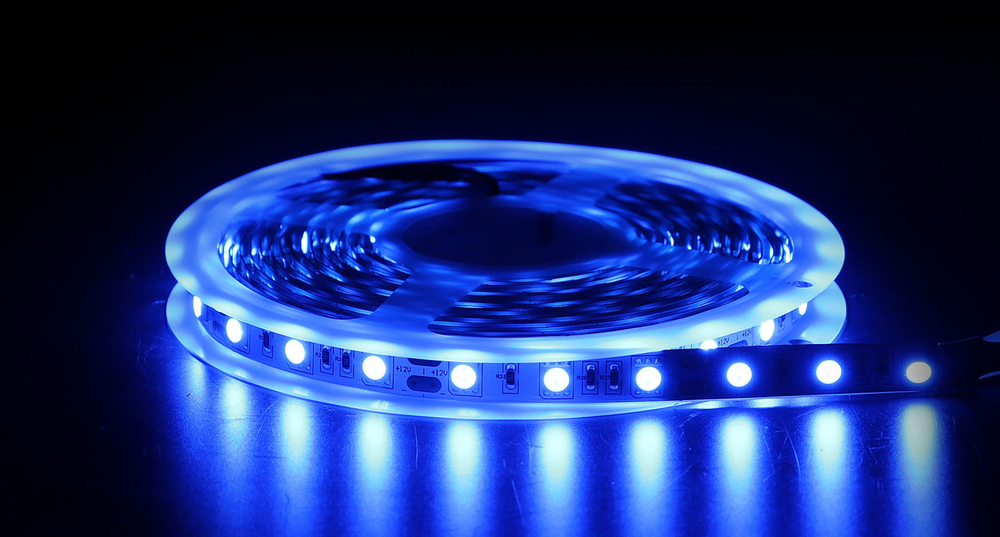 LED Strip Light 5050 Blue 12 Volt 5m X3209A