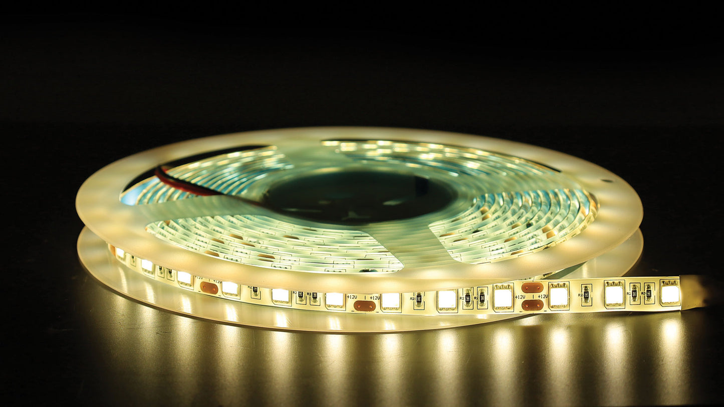 LED Strip Light IP65 5050 Warm White 12 Volt 5m X3211A