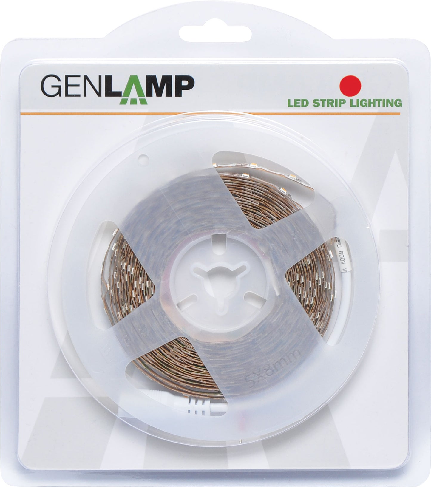 LED Strip Lighting Adhesive Zig Zag 2835 Chip Red X3325