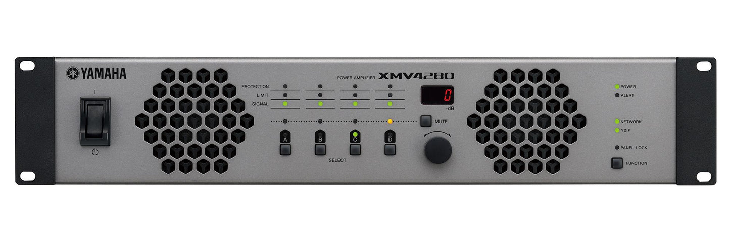 Yamaha Commercial Power Amplifier 4x250w 100v XMV4280
