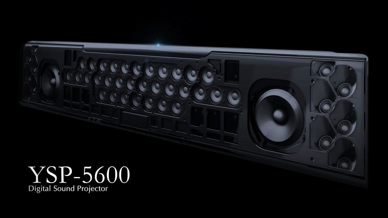 Yamaha Musiccast 7.1.2 Sound Bar Dolby Atmos Dts:x YSP-5600BMK2
