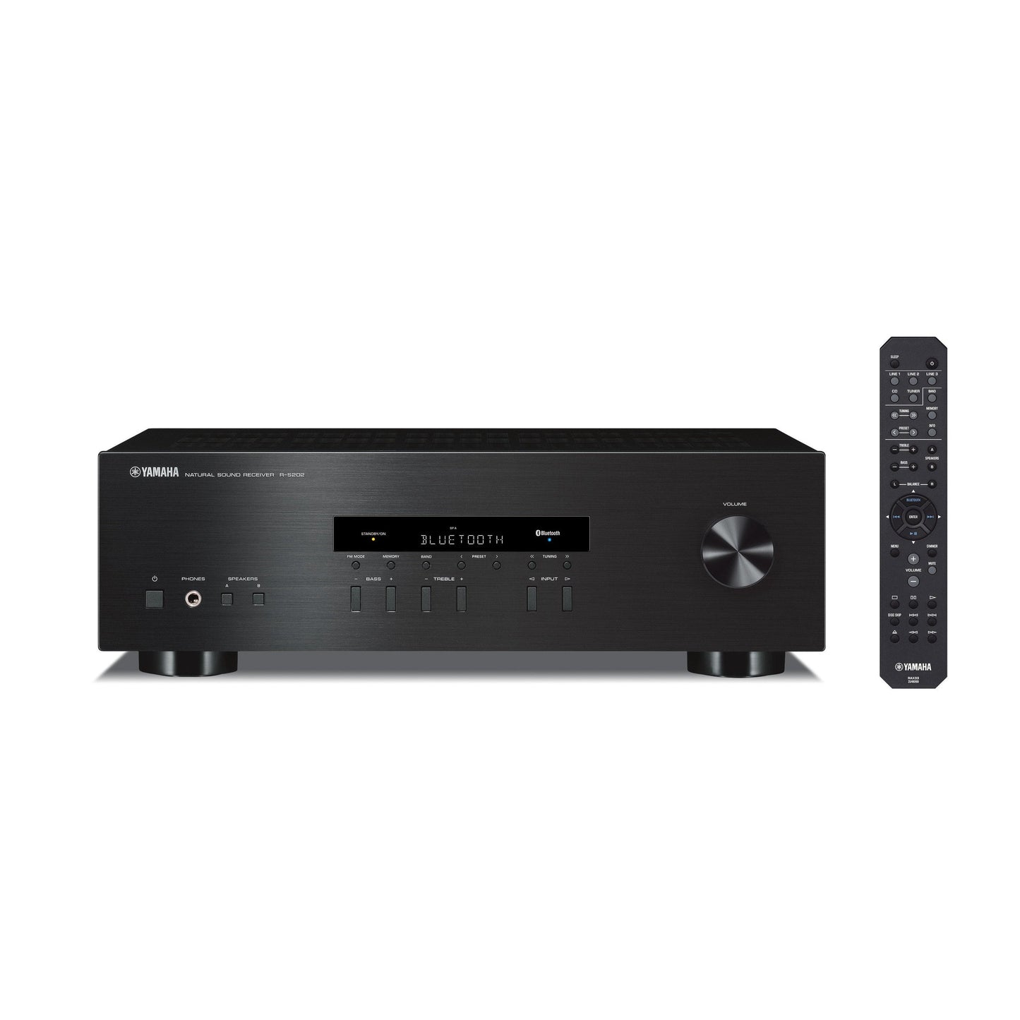 Yamaha R-S202 Hifi Stereo Receiver + NS-BP301 Bookshelf Speakers Blk HIFI1