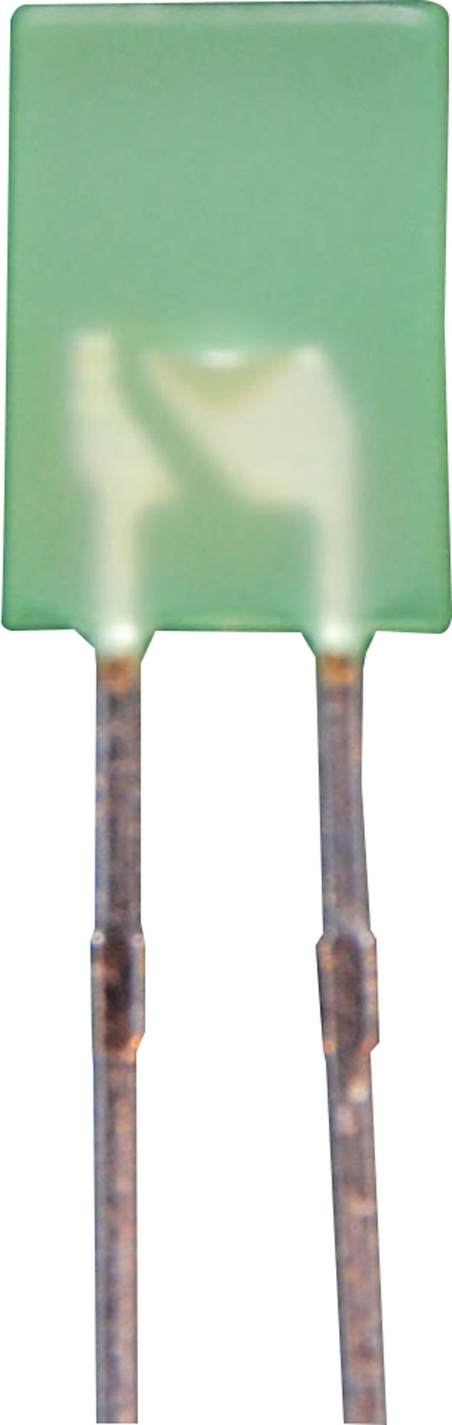 LEDs 7mcd Rectangular 5x2mm Green Z0782