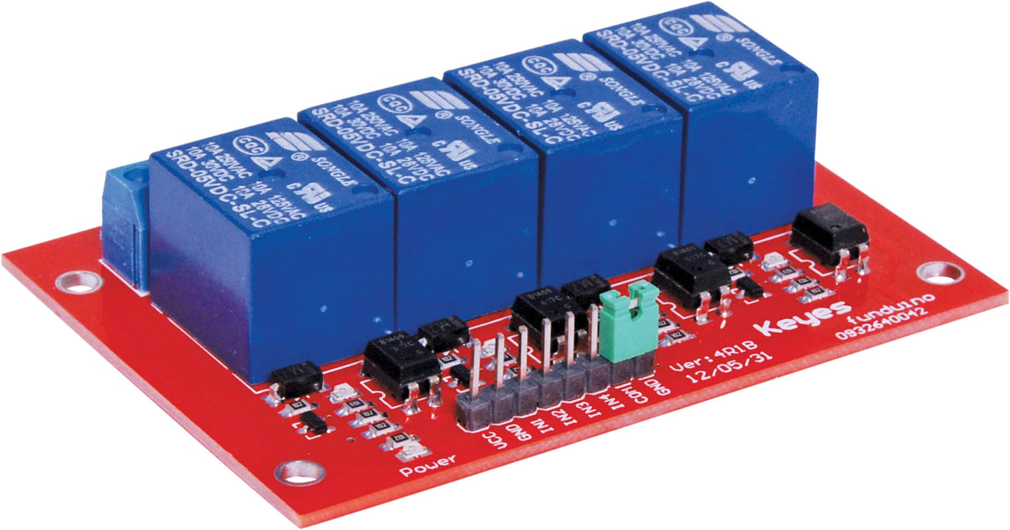 Arduino 4 Channel 5V Relay Control Board Module/Shield Z6327