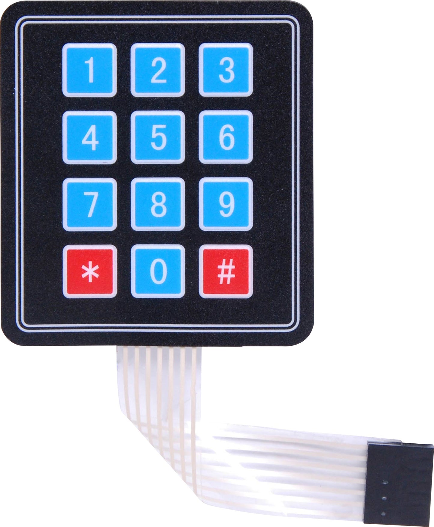 Arduino Numeric Membrane Keypad Module 3x4 Z6341