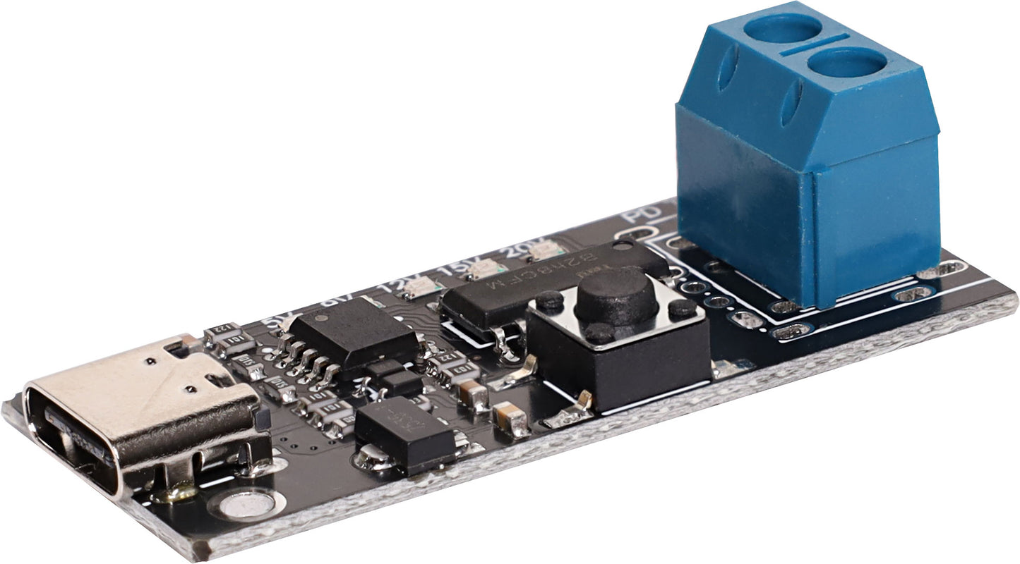 Arduino USB-C Fast Charge Trigger Board Module PD/QC 5A Z6489