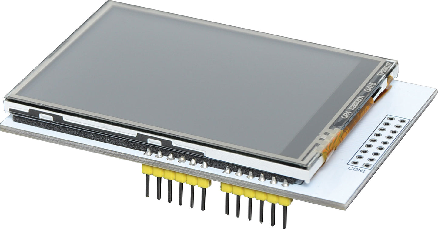Arduino 2.8" TFT Touch Shield With Resistive Touch Screen Z6510A