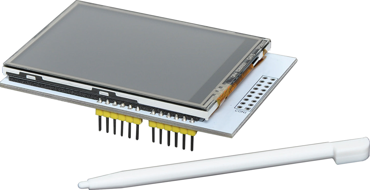 Arduino 2.8" TFT Touch Shield With Resistive Touch Screen Z6510A