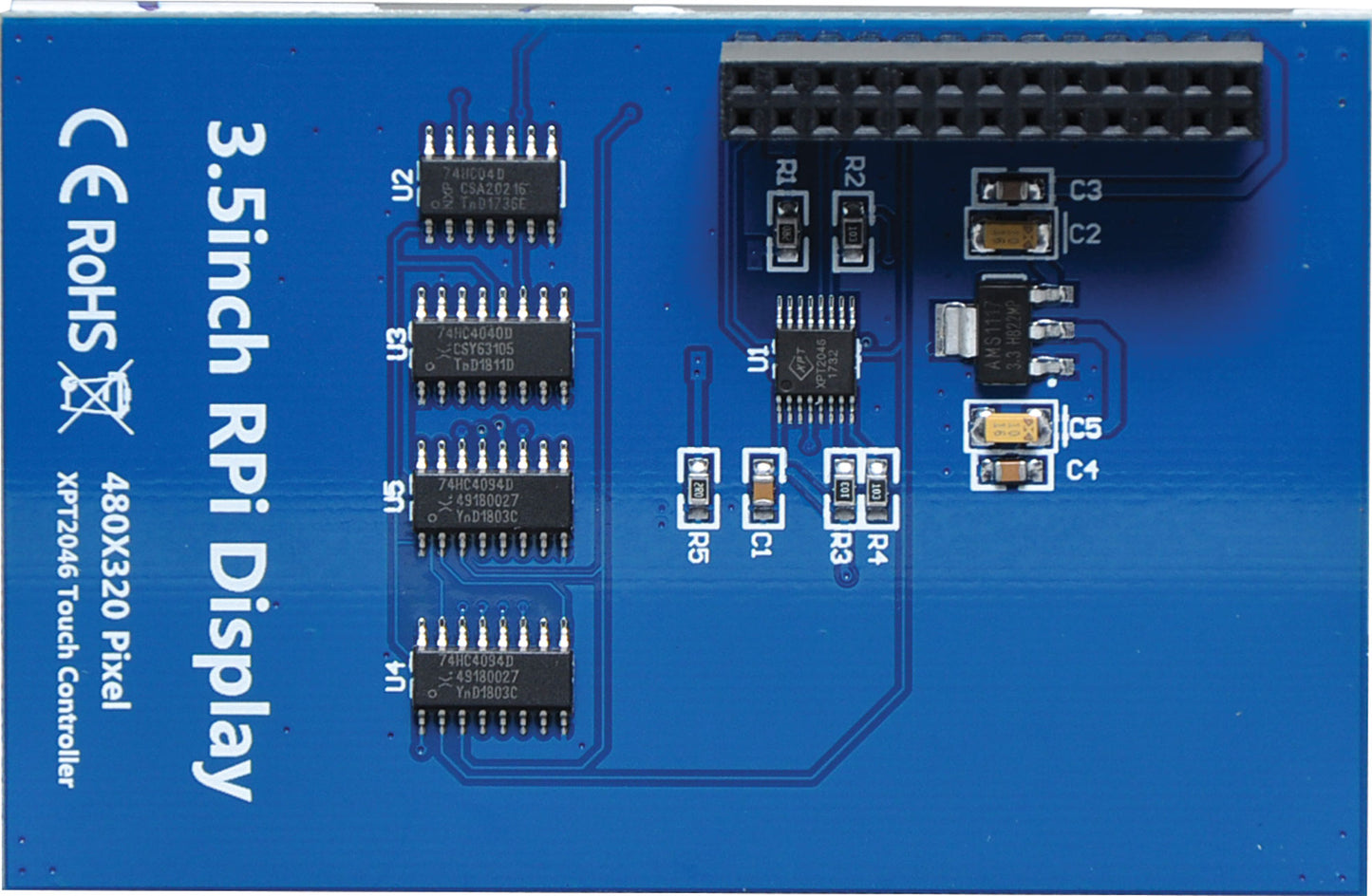 Raspberry Pi 3.5” LCD TFT Touchscreen Z6528
