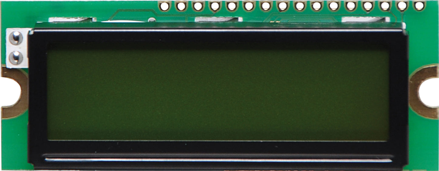 Panel Meters 16x2 Compact Green LED Backlit Alphanumeric LCD Z7013