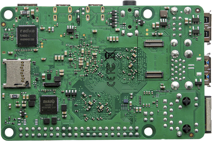 Raspberry Pi ROCK Model 4C Plus Single Board Computer ZR6302G