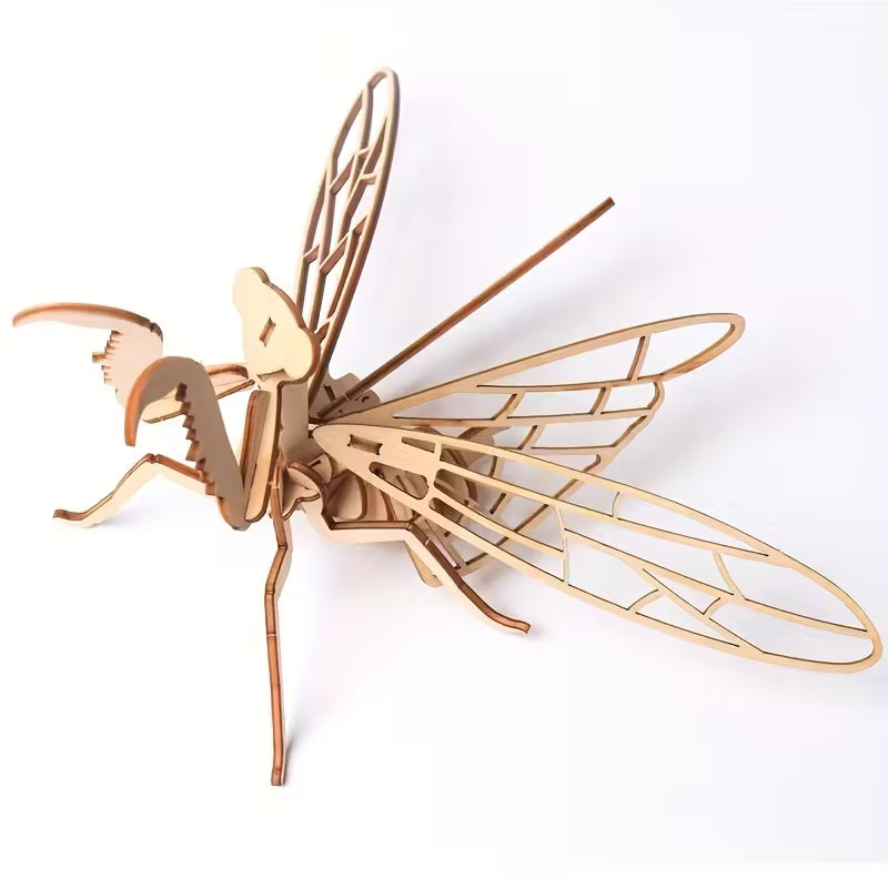 Wooden Kit - 3D Mantis Jigsaw Puzzle YY4138950/M