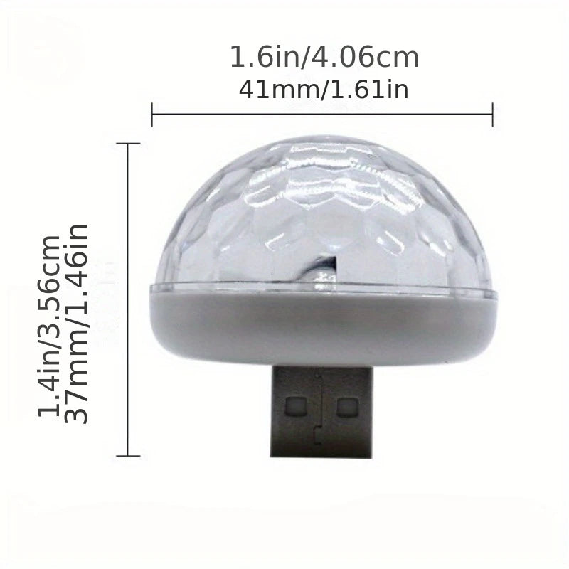 Light USB Mini Disco Ball CQ685220