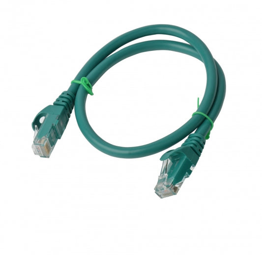 Ethernet Data Cable Cat6a Green 0.5m CB8W-PL6A-0.5GN