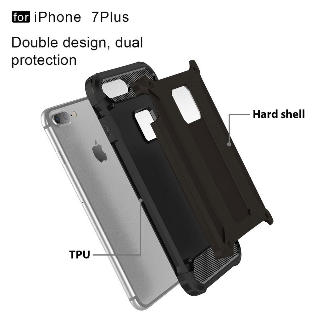 Cellink Tough Armour iPhone 7+ Case Black BPC9106-202