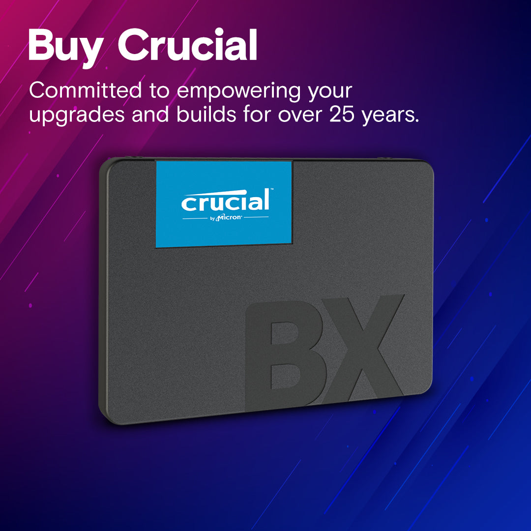 Crucial Crucial BX500 1TB 3D NAND SATA 2.5" 1TB SSD 7mm HBC-BX500-1TB