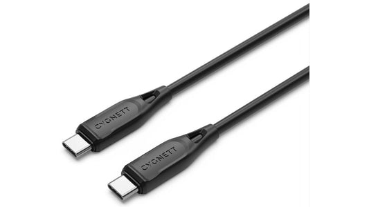 Cygnett USB-C To USB-C Cable 1m Black Cy4691PCTYC