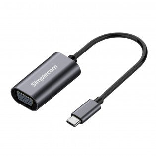 Simplecom DA104 USB-C to VGA Adapter Full HD 1080P HXSI-DA104