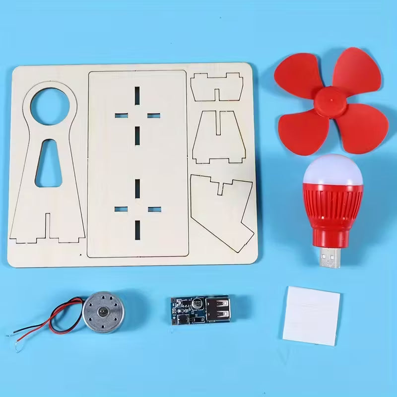 Wooden Kit - 3D Wind Generator QK2119741