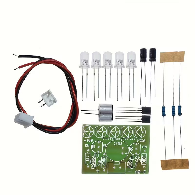 Kit Sound Controlled Led Melody Light Module Usb Power Solder Components TV3039863
