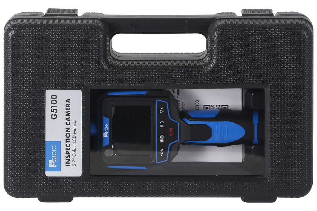 Aerpro Inspection Cam 2.7in Lcd 1.2m Snake Tube 4xaa Batt G5100