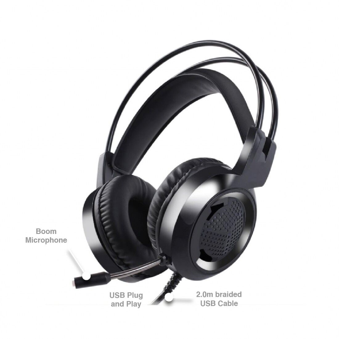 Laser Keyboard Headset Mouse Webcam 5in1 Combo KBX-5WKBMCOM-L