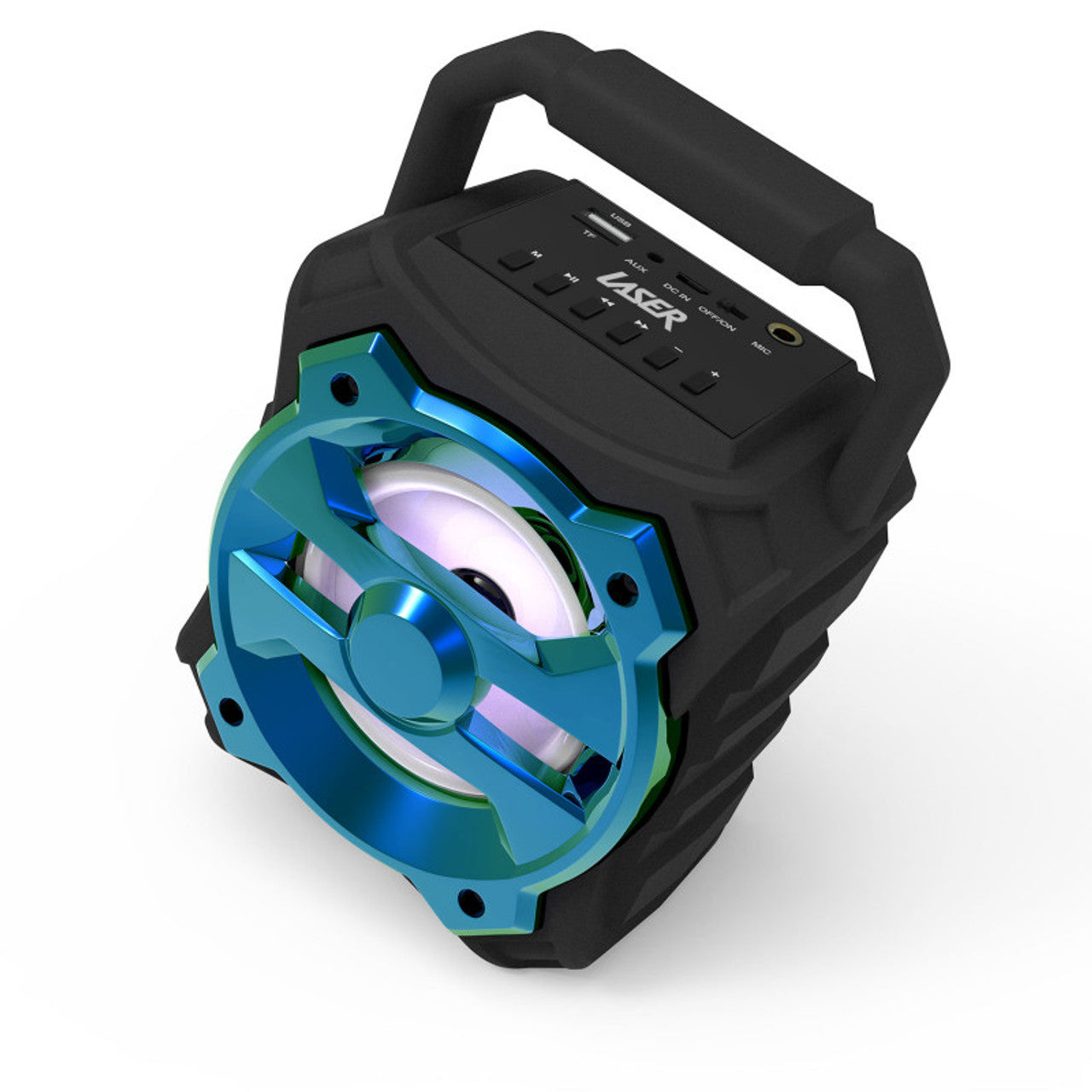 LASER Portable Bluetooth Speaker With FM Radio & USB SPK-BT660BLU