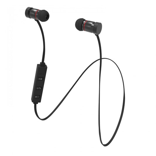 Headphones LASER Wireless Earphones - Black AO-BT180-BLK