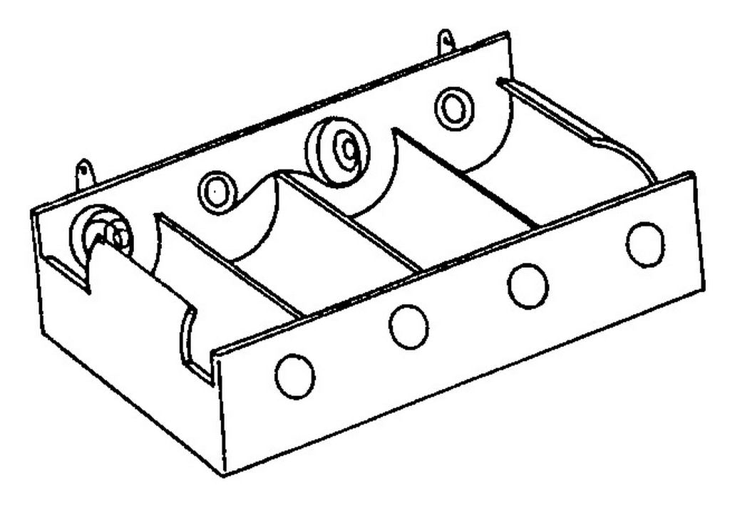 Battery Holder 4X “D” LIC101
