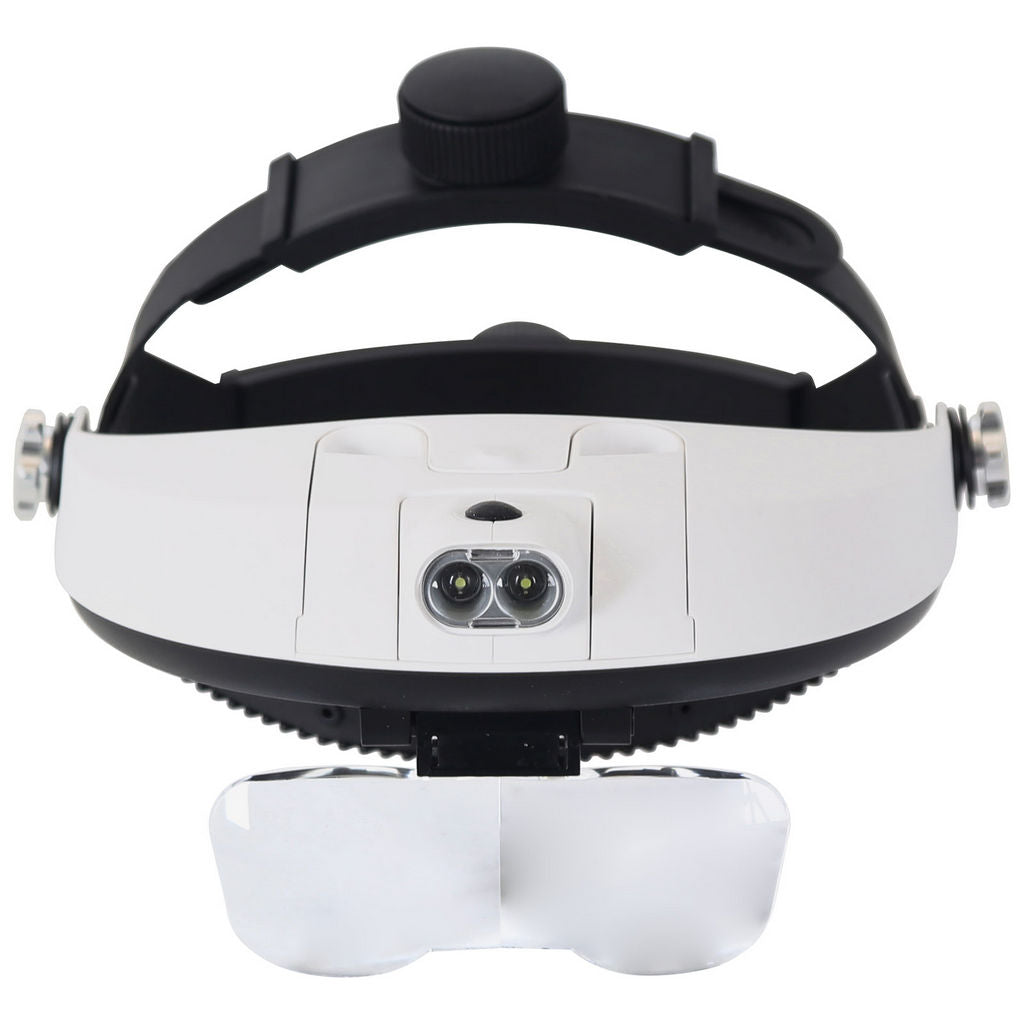 Headband Magnifier LED Interchangeable Lens MG81001-H