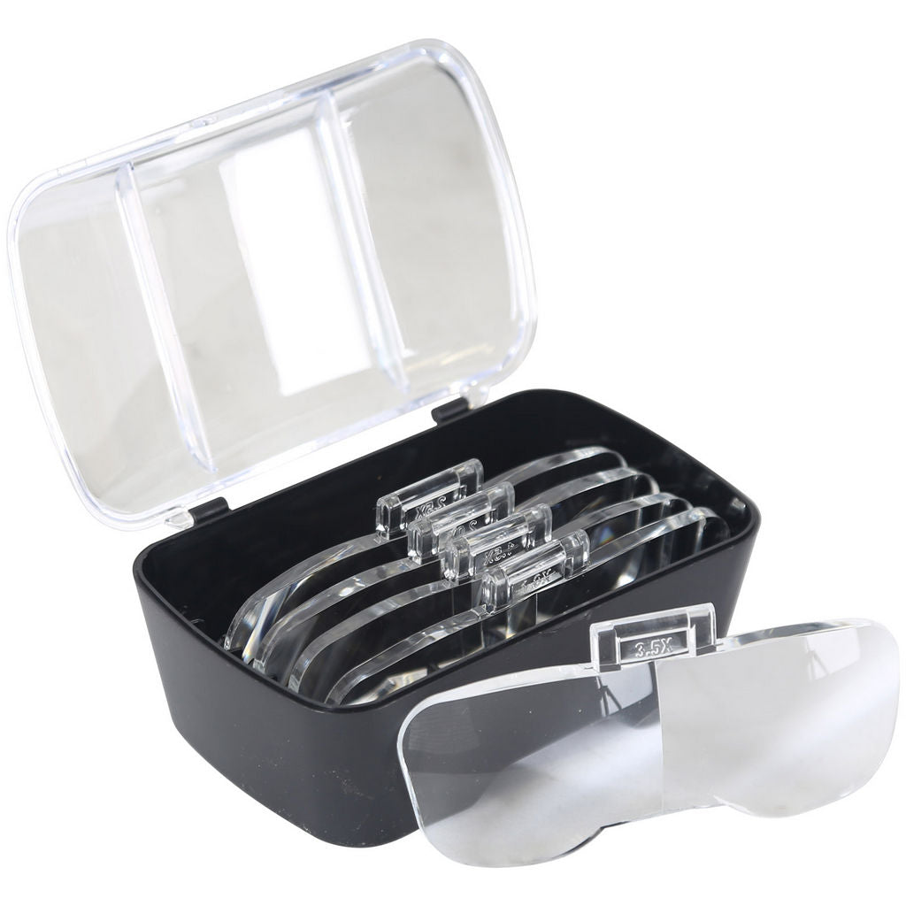 Headband Magnifier LED Interchangeable Lens MG81001-H