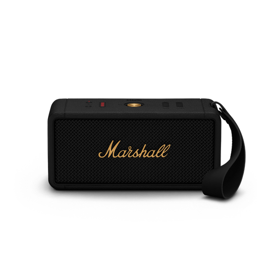 Marshall Middleton Speaker Waterproof Bluetooth Wireless Black/brass 252083