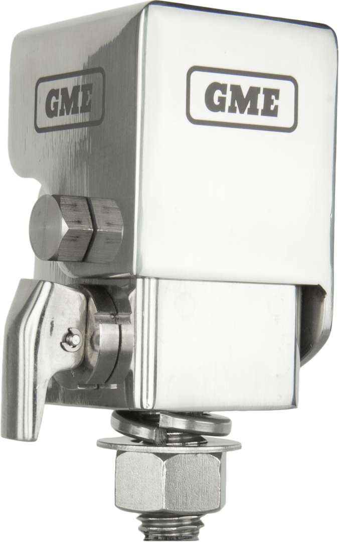 GME Heavy Duty Fold Down Bracket Stainless Steel MB042