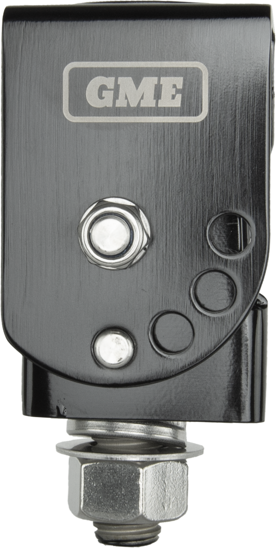 GME Heavy Duty Fold Down Bracket Black MB042B