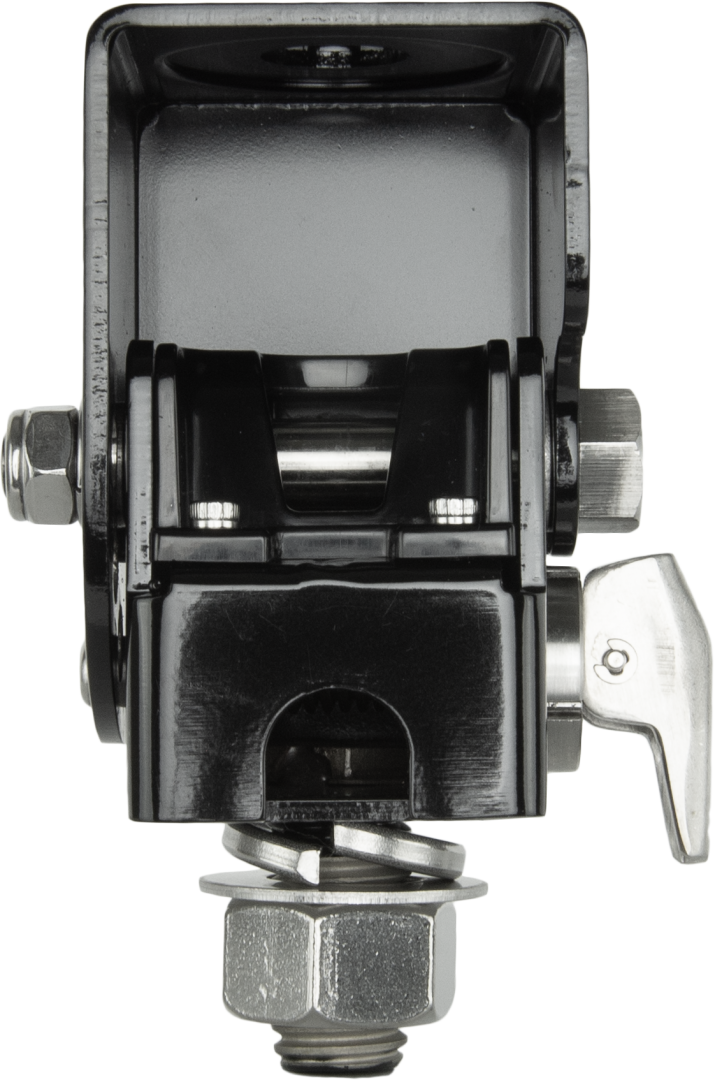 GME Heavy Duty Fold Down Bracket Black MB042B