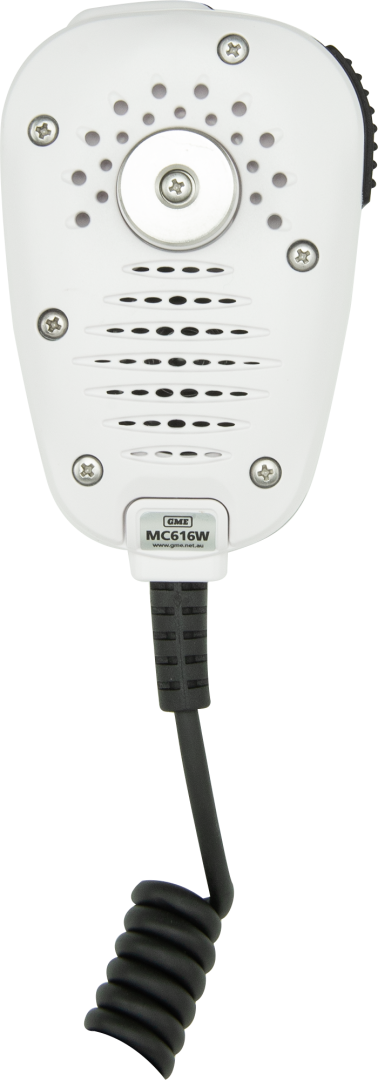 GME VHF Marine Radio Microphone to suit GX400w/GX700W White MC616W