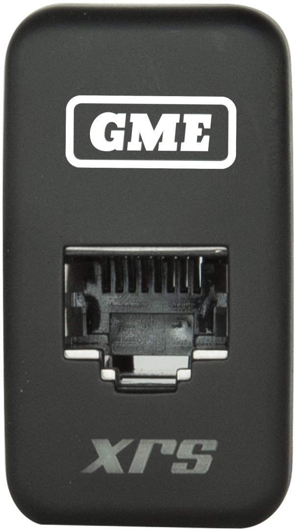 GME RJ45 Pass Through Type 2 White XRS-RJ45W2