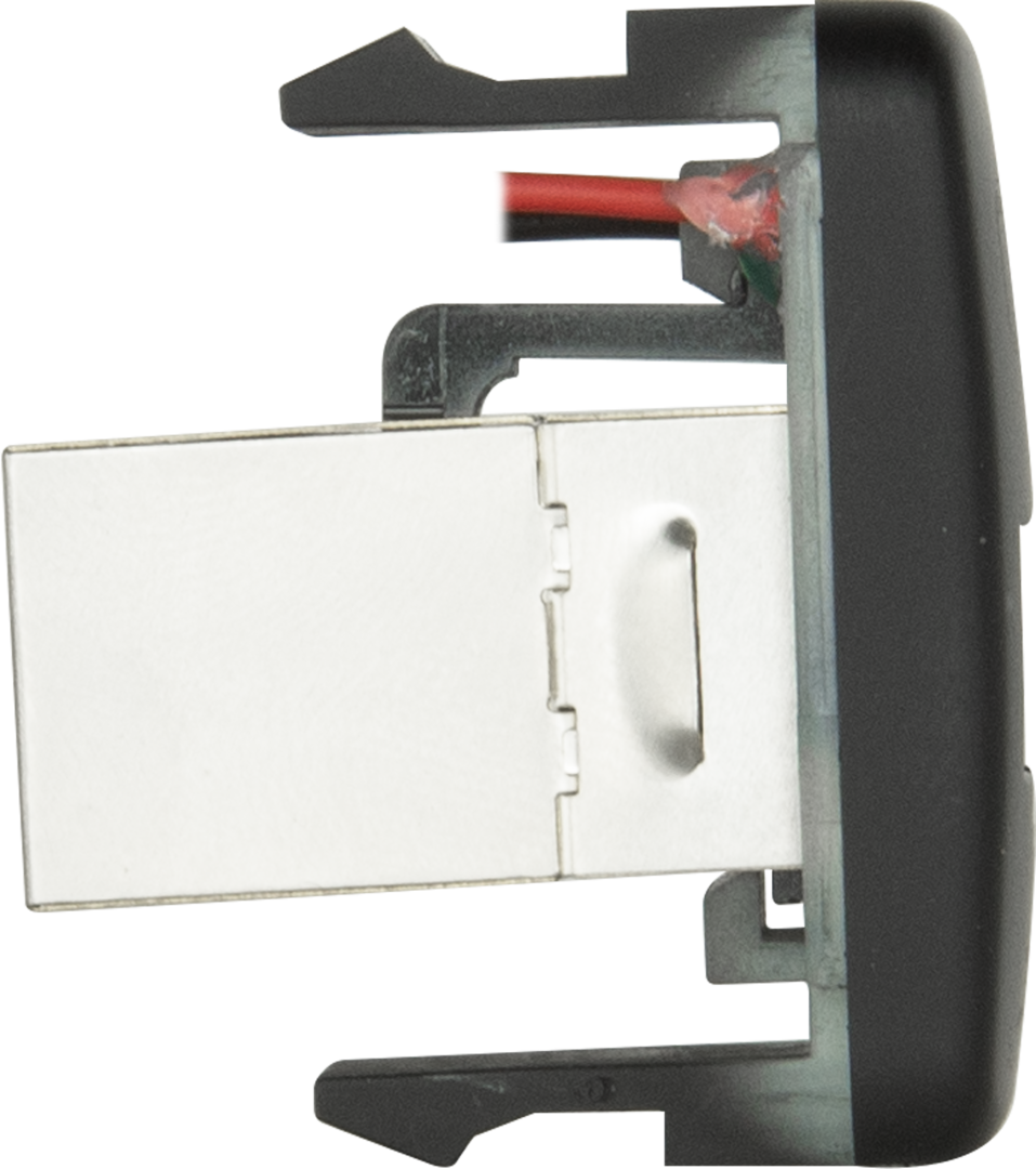 GME RJ45 Pass Through Type 2 White XRS-RJ45W2