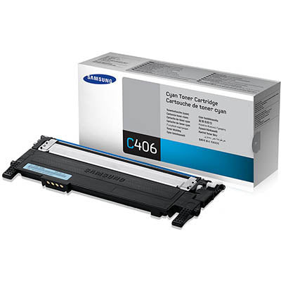 Samsung Toner Cartridge Cyan CLT-C406S